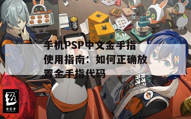 手机PSP中文金手指使用指南：如何正确放置金手指代码