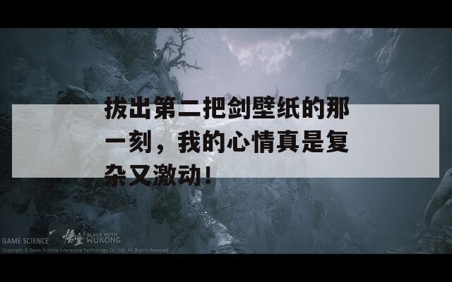 拔出第二把剑壁纸的那一刻，我的心情真是复杂又激动！