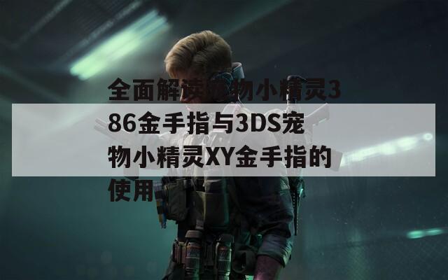 全面解读宠物小精灵386金手指与3DS宠物小精灵XY金手指的使用