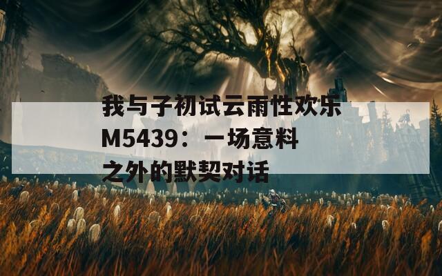 我与子初试云雨性欢乐M5439：一场意料之外的默契对话