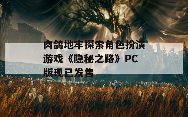 肉鸽地牢探索角色扮演游戏《隐秘之路》PC版现已发售